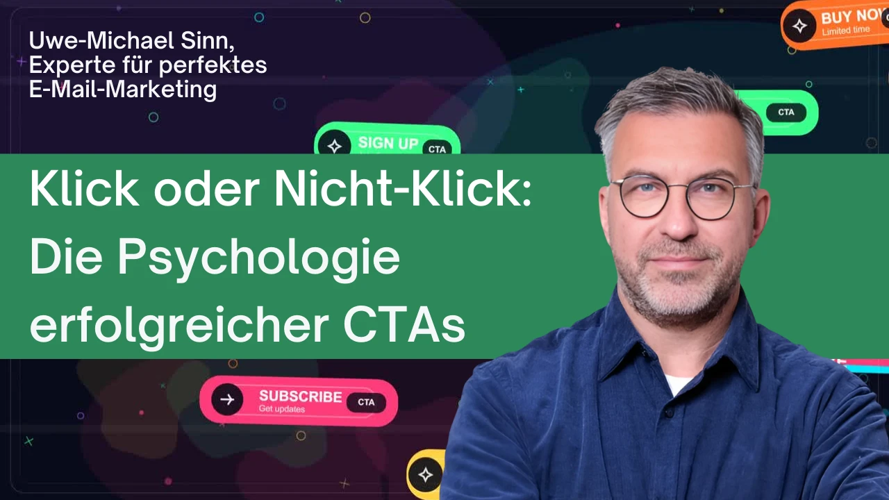 Symbolbild zum Thema CTA und der richtige Moment im E-Mail-Marketing