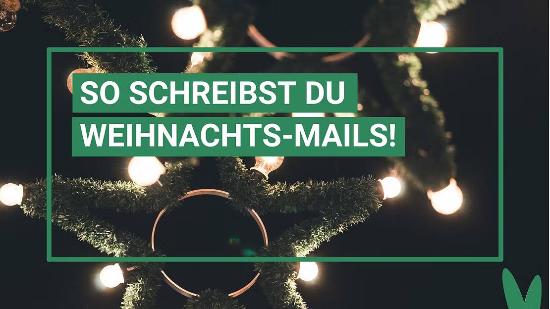 Symbolbild zum Thema erfolgreiche Weihnachts-Mails im E-Mail-Marketing