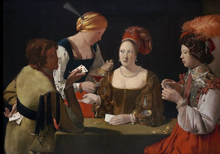 Georges de La Tour: Der Falschspieler mit dem Karo-Ass